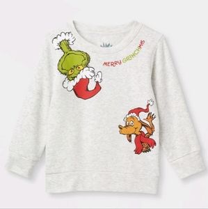 The Grinch sweatshirt 12 months